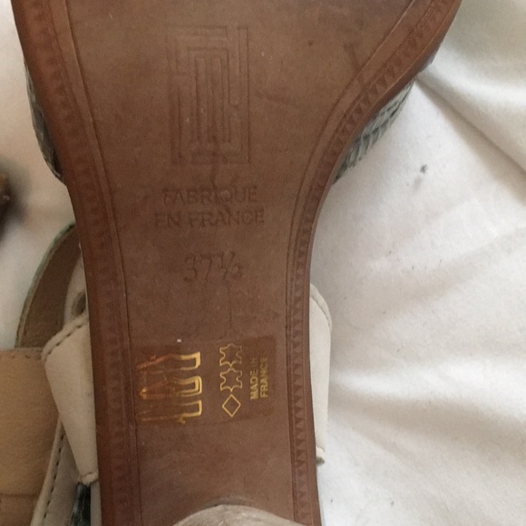 France Mode sandals size 37.5 - Picture 6 of 8